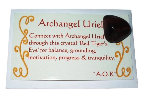 AOK Archangel Uriel Crystal Card