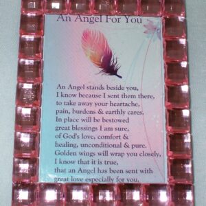 AOK Pocket Token Card Framed: Pink