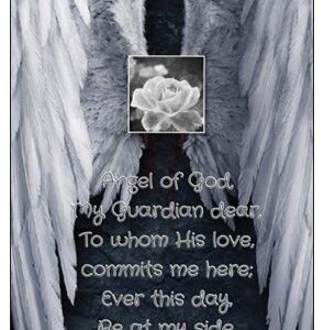 AOK Pocket Guardian Angel Card Grey