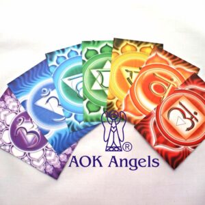 AOK Colour Therapy Chakra Cards (Set of 8 Cards)