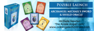 Read more about the article Pozible Launch: Archangel Michael’s Sword & Shield Oracle: Pledge to receive a collectors edition of the oracle