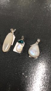 Read more about the article #moonstone #sterlingsilver #crystaljewellery #fullmoon #fertility #womensstone #healing #azurite
 AOK Crystal Specialists  
www.aokspecialtygifts.com.au
151 High Street Shepparton
Tuesday- Friday 9am …