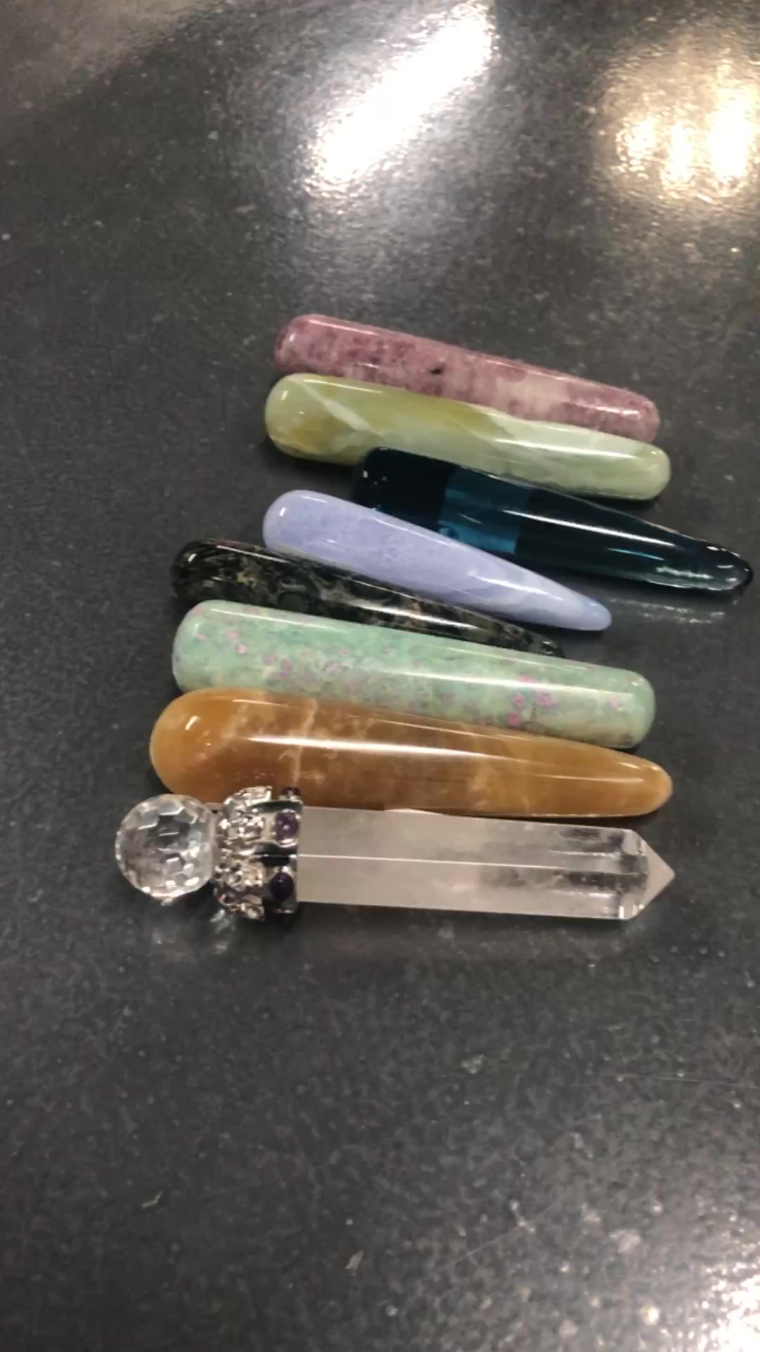 You are currently viewing Beautiful Wands 
Great for #healing #chakras #cleansing #massage
#crystalshops #crystals 
 AOK Specialty Gifts  
www.aokspecialtygifts.com.au
151 High Street Shepparton
Monday 10am – 4:30pm
Tuesday- …