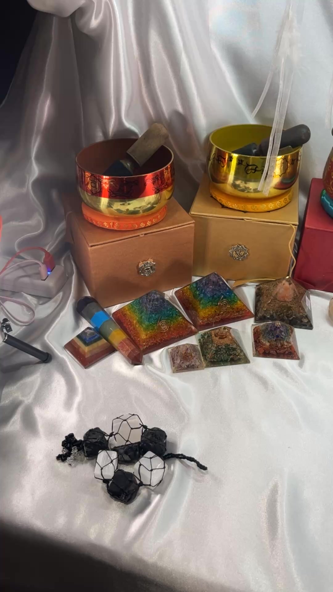 You are currently viewing TONIGHT 
Live Crystal Market next 6:45pm Melbourne time. Replay viewers welcome but most things sell out on night so it pays to be live with me. For Group members only. 
Lots of Angel Altar items inc…