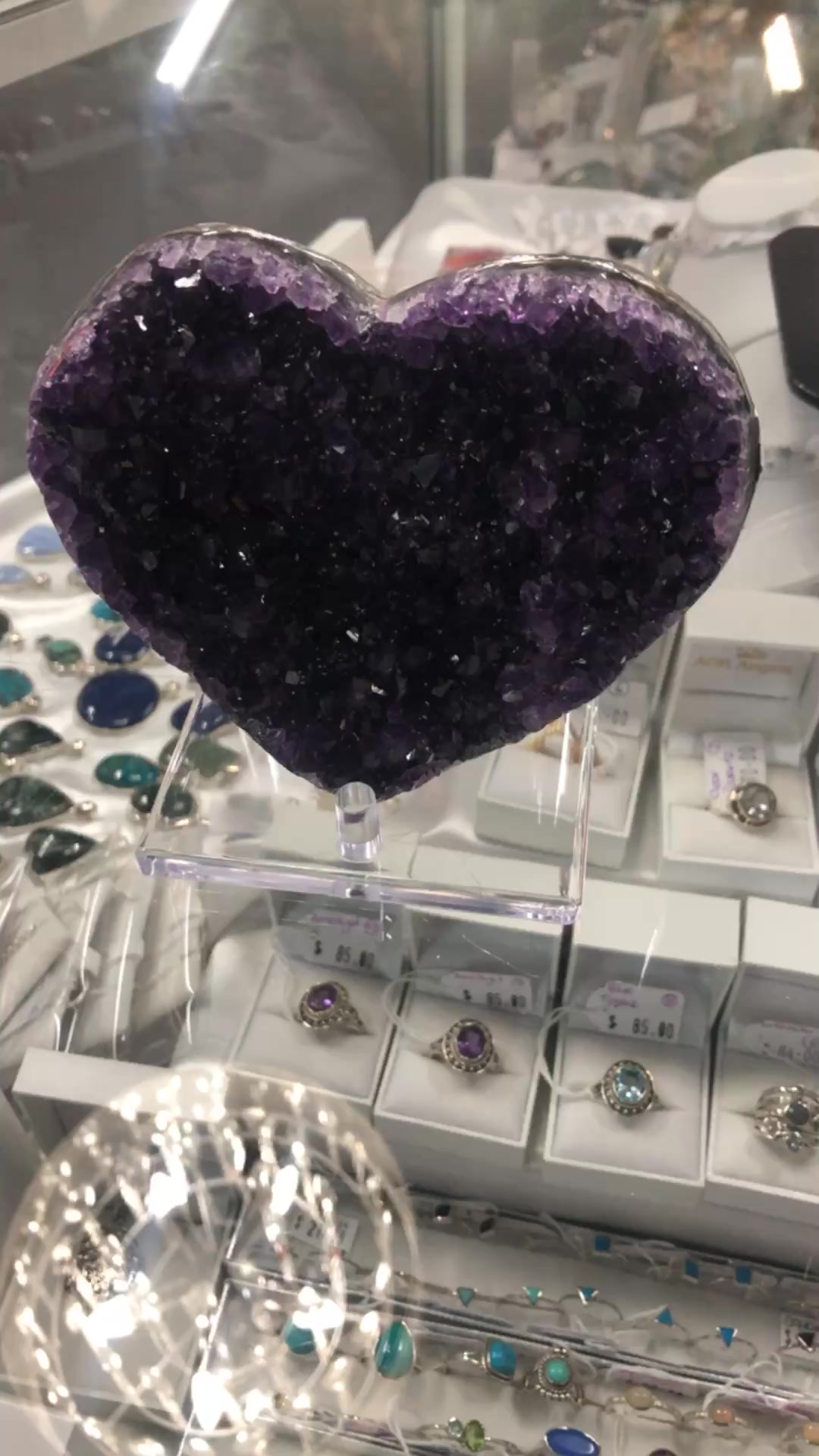 You are currently viewing Amethyst Heart 
 AOK 151 High Street Shepparton 
#crystalshops #crystals #amethyst #heart #healing 
 AOK Specialty Gifts  
www.aokspecialtygifts.com.au
151 High Street Shepparton
Monday 10am – 4:30pm…