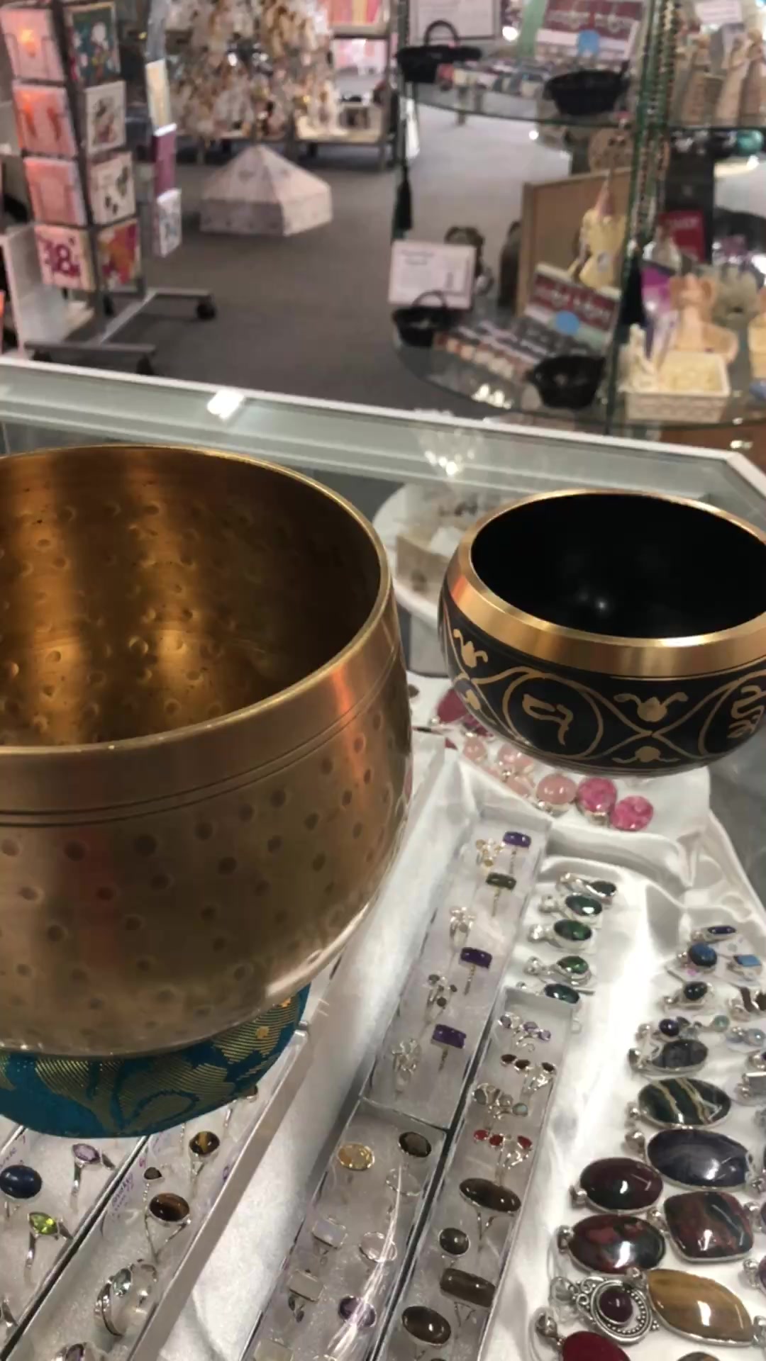 You are currently viewing Singing Bowls 
 www.aokspecialtygifts.com.au 
151 High Street Shepparton
Monday 10am – 4:30pm
Tuesday- Friday 9am – 5pm
Saturday 9am -4pm
CLOSED Public Holidays
 03 58215974 
GO HERE: https://aokspec…