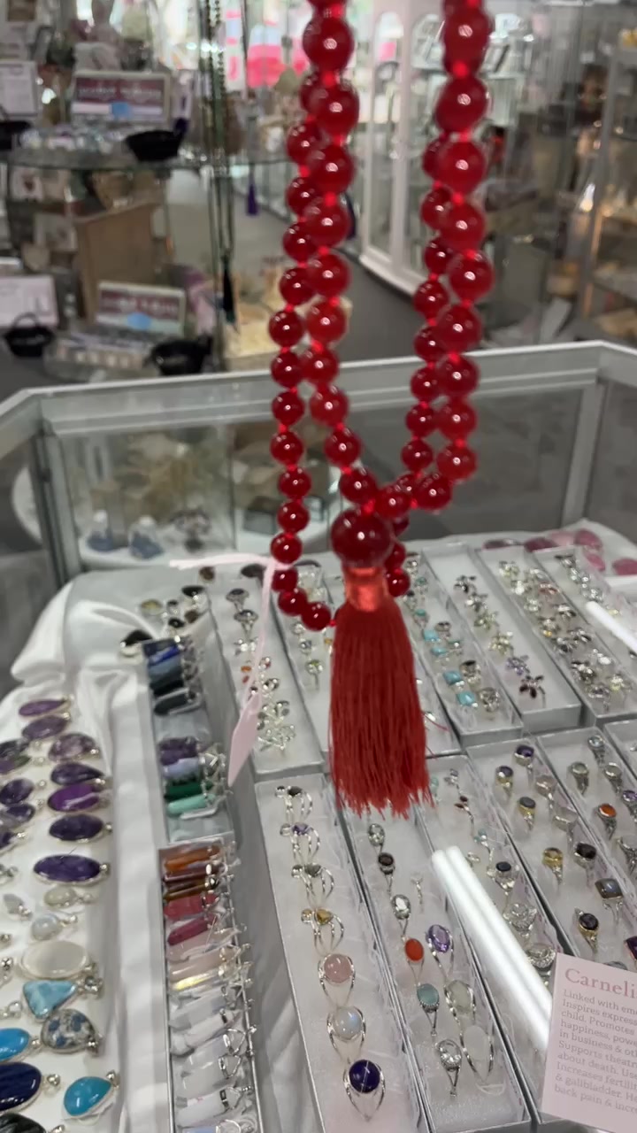 You are currently viewing Carnelian Mala Beads  
 www.aokspecialtygifts.com.au 
151 High Street Shepparton
Monday 10am – 4:30pm
Tuesday- Friday 9am – 5pm
Saturday 9am -4pm
CLOSED Public Holidays
 03 58215974 
GO HERE: https:/…