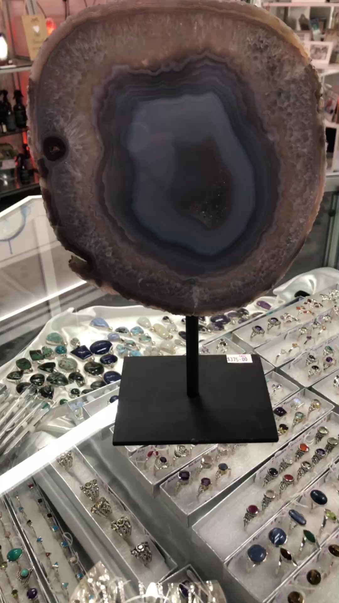 You are currently viewing Agate on Stand 
 www.aokspecialtygifts.com.au 
151 High Street Shepparton
Monday 10am – 4:30pm
Tuesday- Friday 9am – 5pm
Saturday 9am -4pm
CLOSED Public Holidays
 03 58215974 
GO HERE: https://aokspe…