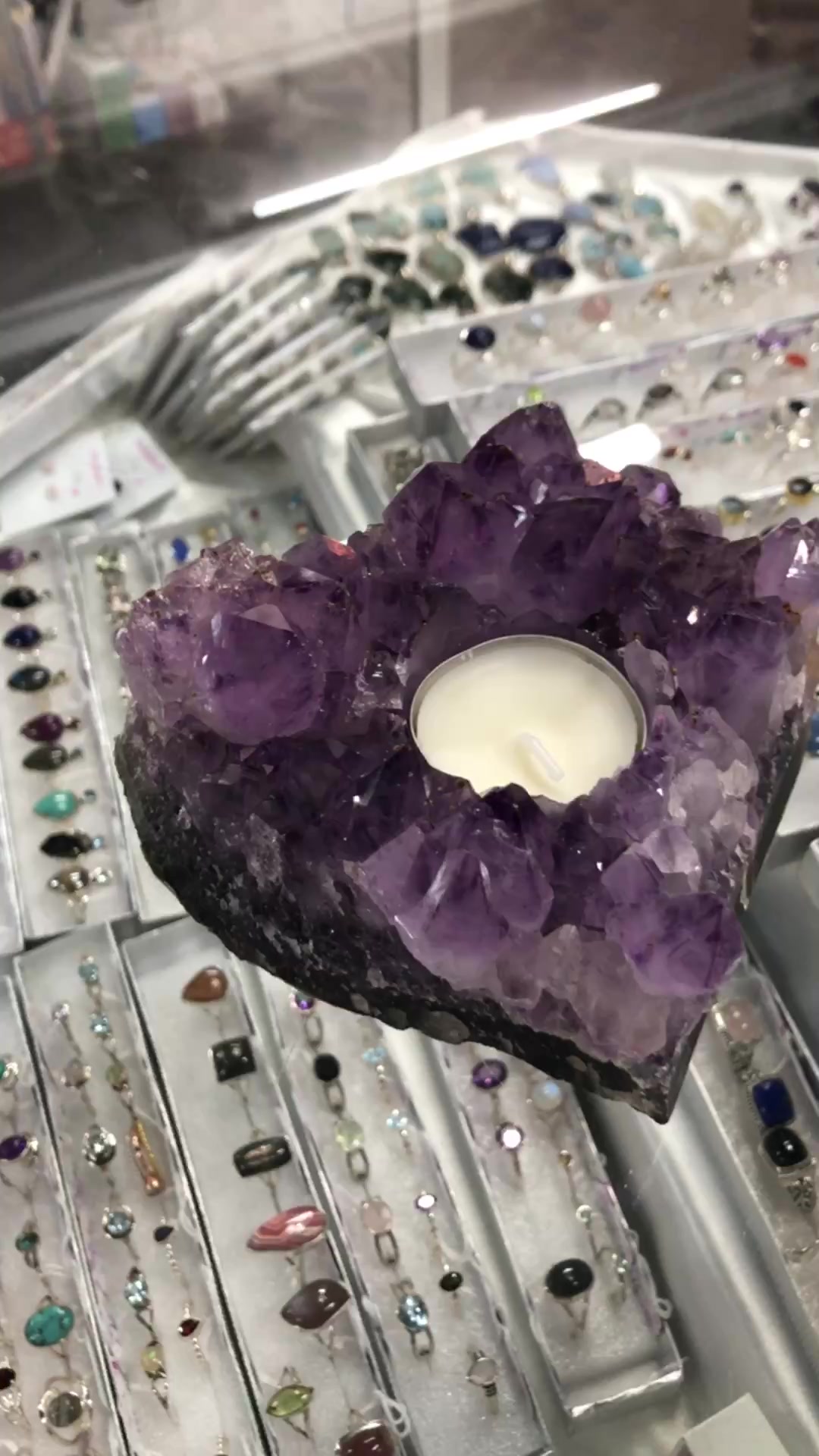 Read more about the article Amethyst Tealight Holder 
 www.aokspecialtygifts.com.au 
151 High Street Shepparton
Monday 10am – 4:30pm
Tuesday- Friday 9am – 5pm
Saturday 9am -4pm
CLOSED Public Holidays
 03 58215974 
GO HERE: http…