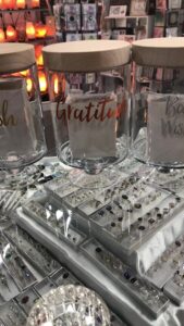 Read more about the article Wish Jars. Gratitude  Wish  & Baby Wishes 
 www.aokspecialtygifts.com.au 
151 High Street Shepparton
Monday 10am – 4:30pm
Tuesday- Friday 9am – 5pm
Saturday 9am -4pm
CLOSED Public Holidays
 03 582159…