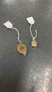 Read more about the article Christmas  Golden Rutile Quartz Sterling’s Silver Pendants 
 151 High Street Shepparton 
 Opening Hours 
Monday 10-4:00pm
Monday- Friday 10am – 5:00pm
Saturday 10am – 4:00pm
CLOSED Public Holidays …