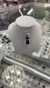 Read more about the article Iolite, Tanzanite & Kyanite Pendant 

 151 High Street Shepparton 
 Opening Hours 
Monday 10-4:00pm
Monday- Friday 10am – 5:00pm
Saturday 10am – 4:00pm
CLOSED Public Holidays 
 03 58215974 GO HERE: h…