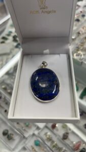 Read more about the article Lapis Lazuli Pendant 
 151 High Street Shepparton 
 Opening Hours 
Monday 10-4:00pm
Monday- Friday 10am – 5:00pm
Saturday 10am – 4:00pm
CLOSED Public Holidays 
 03 58215974 GO HERE: https://aokspecia…