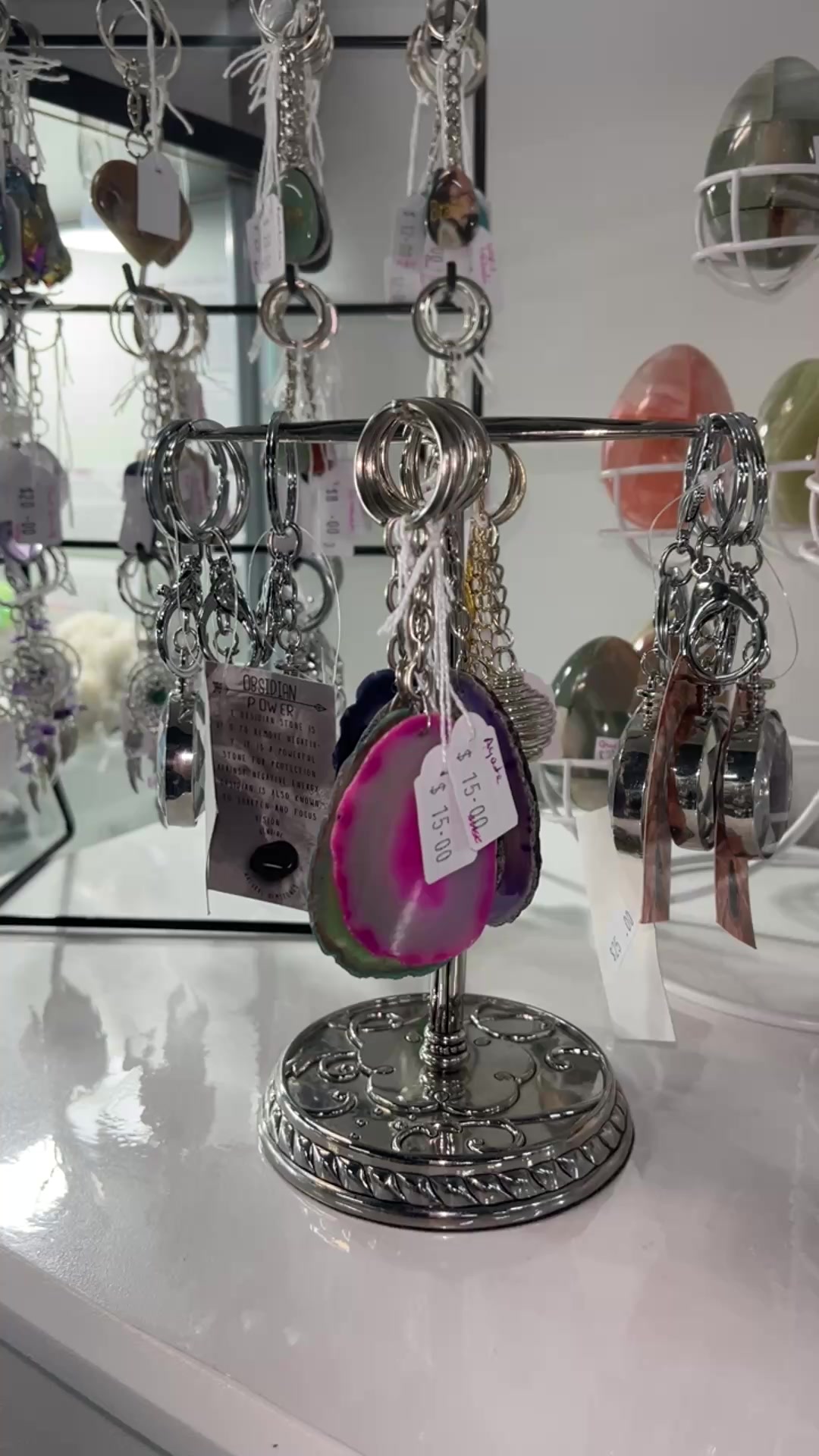 You are currently viewing Crystal Keyrings 
 AOK 151 High Street Shepparton 
 New Opening Hours  
*CLOSED Mondays & Tuesdays
Wednesday- Friday 10-5:00pm
*Saturday 10am – 2.00pm
*CLOSED Public Holidays 
 03 58215974 GO HERE: ht…