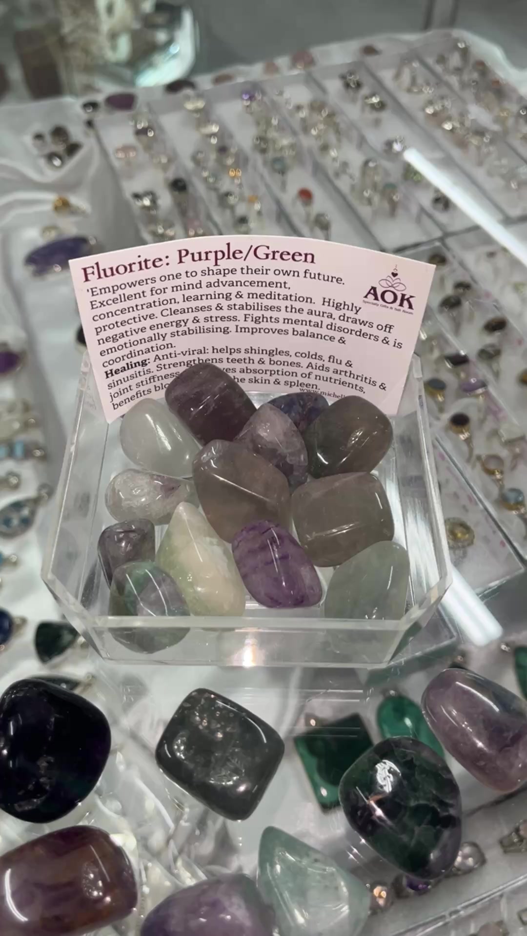 You are currently viewing Fluorite: Empowers you to shape your future!
Salt Sessions available today  03 58215974 after 10am 
 AOK 151 High Street Shepparton 
 New Opening Hours  
*CLOSED Mondays & Tuesdays
Wednesday- Friday 1…