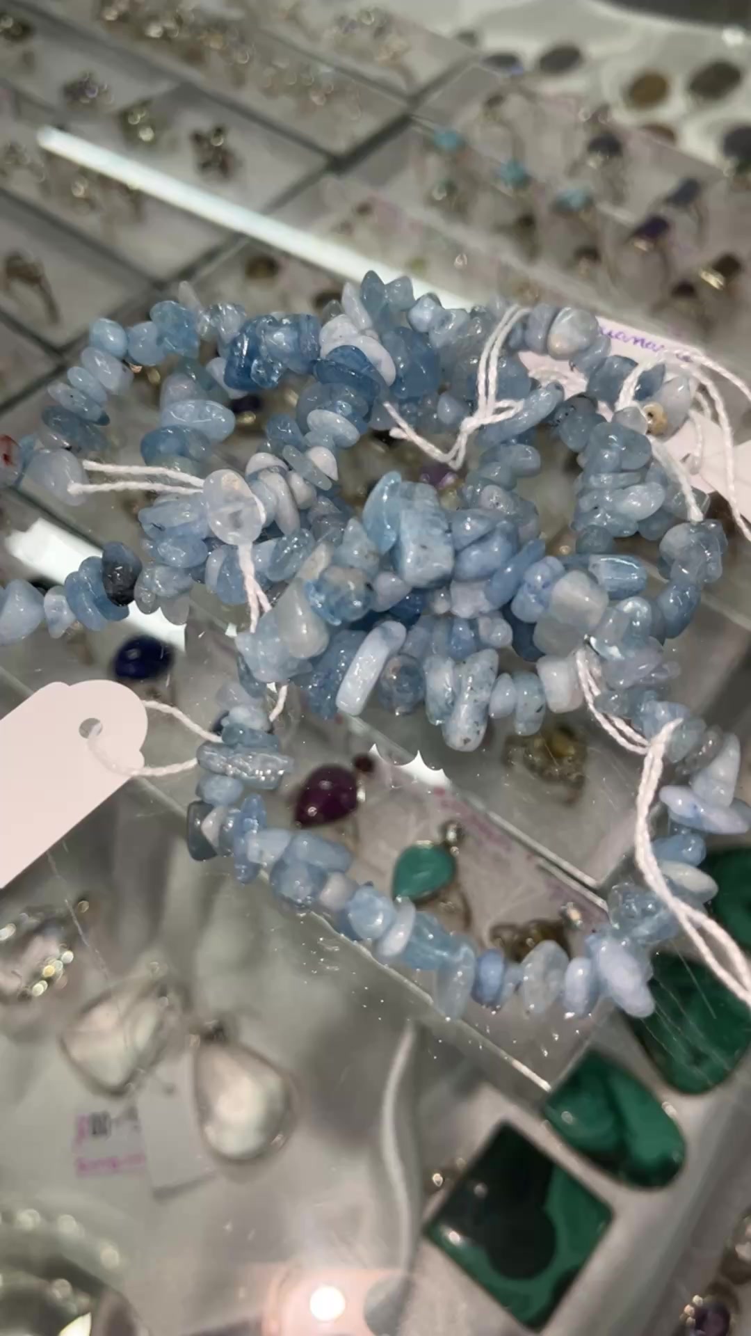 You are currently viewing NEW Aquamarine Large Chip Bracelets 
 AOK 151 High Street Shepparton 
 New Opening Hours  
*CLOSED Mondays
*Tuesday – Friday 10-5:00pm
*Saturday 10am – 2.00pm
*CLOSED Public Holidays 
 03 58215974 GO …