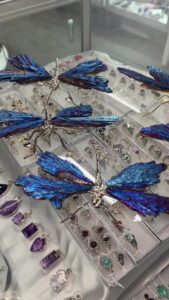 Read more about the article Titanium Aura Kyanite Dragonfly’s
 School Holiday Tumblestone Special  
 AOK 151 High Street Shepparton 
 New Opening Hours  
*CLOSED Mondays & Tuesdays
Wednesday- Friday 10-4:30pm
*Saturday 10am – …