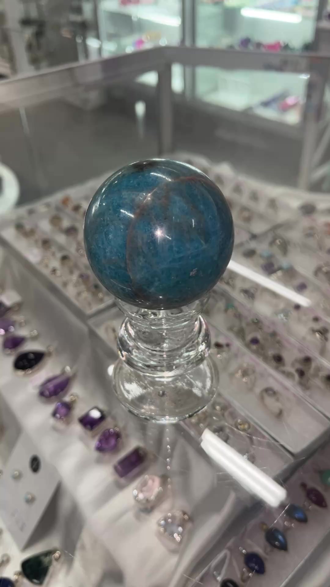 Read more about the article Stunning Apatite Sphere 
 AOK 151 High Street Shepparton 
 New Opening Hours  
*CLOSED Mondays & Tuesdays
Wednesday- Friday 10-4:30pm
*Saturday 10am – 2.00pm
*CLOSED Public Holidays 
 03 58215974 GO …